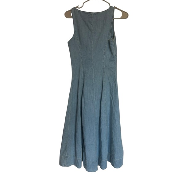 Reformation Sebastien Denim Midi Dress - Picture 4 of 6
